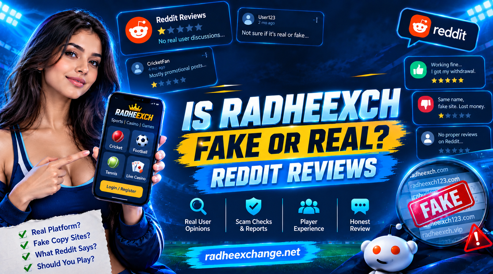 Guide to checking Radheexch reviews and identifying copycat websites